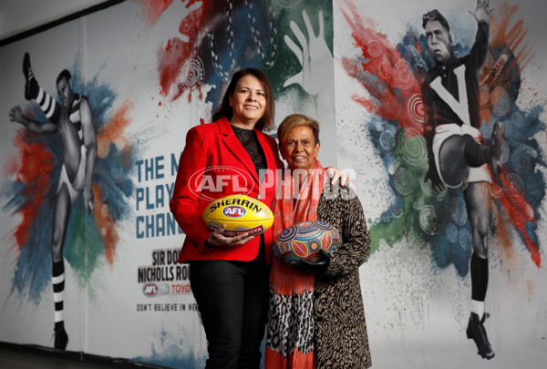 AFL 2018 Media - Sir Doug Nicholls Round Media Opportunity - 596861