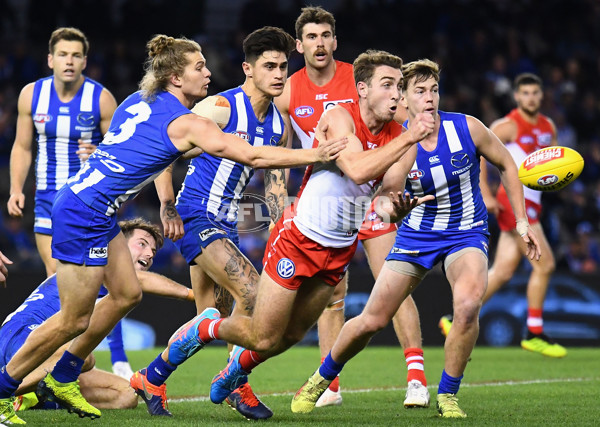 AFL 2018 Round 17 - North Melbourne v Sydney - 611640