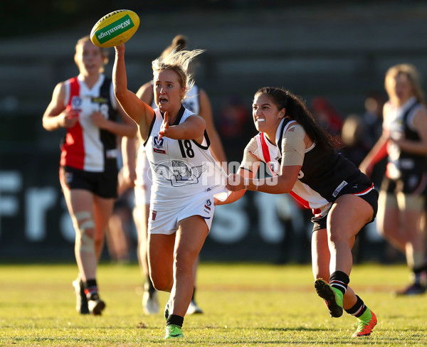 VFLW 2018 Round 11 - Southern Saints v Melbourne Uni - 613971
