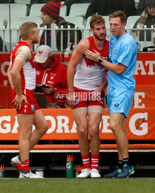 AFL 2018 Round 21 - Melbourne v Sydney - 620695