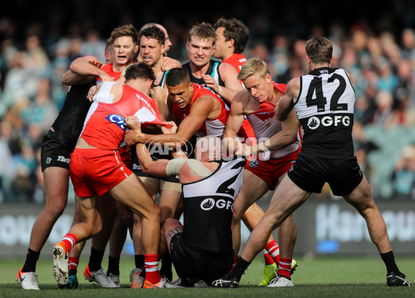 AFL 2019 Round 21 - Port Adelaide v Sydney - 703626