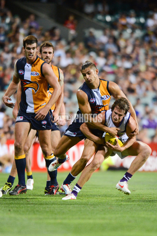 AFL 2013 NAB Cup Rd 01 - West Coast v Fremantle - A-32637660