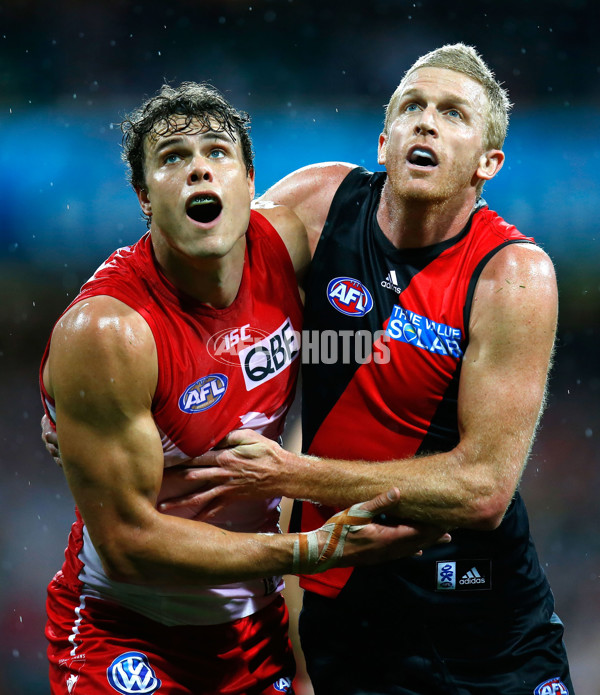 AFL 2014 Media - Archive Dustin Fletcher Milestone - 289320