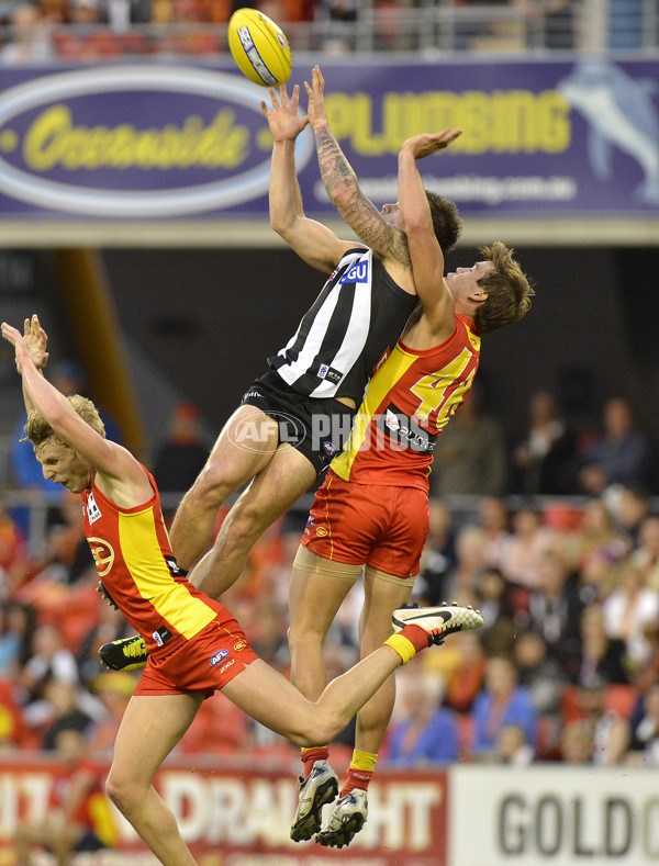 AFL 2013 Rd 17 - Gold Coast v Collingwood - 295466