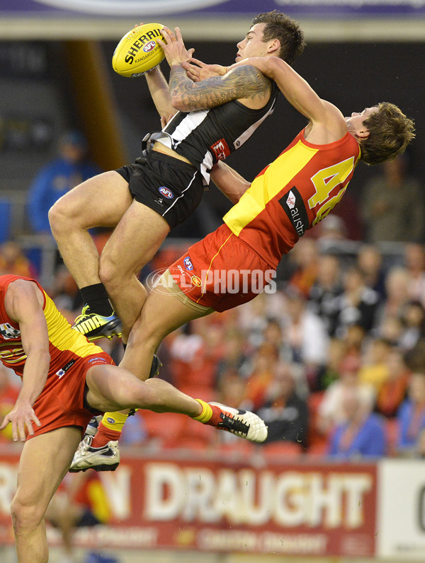 AFL 2013 Rd 17 - Gold Coast v Collingwood - 295454
