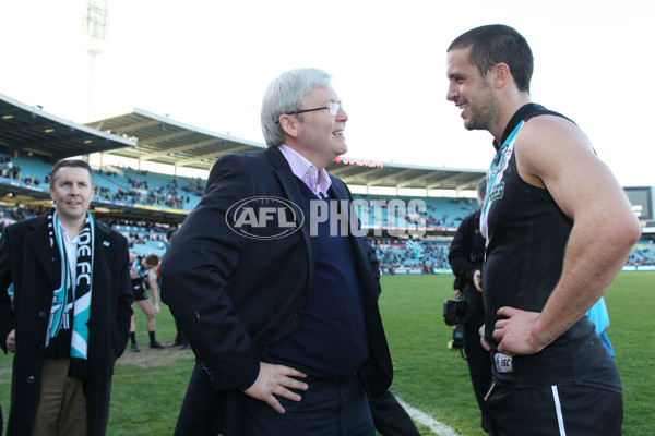 AFL 2013 Rd 21 - Port Adelaide v Gold Coast - 299273