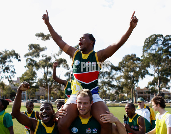AFL 2011 Media - International Cup South Africa v Nauru - 241480