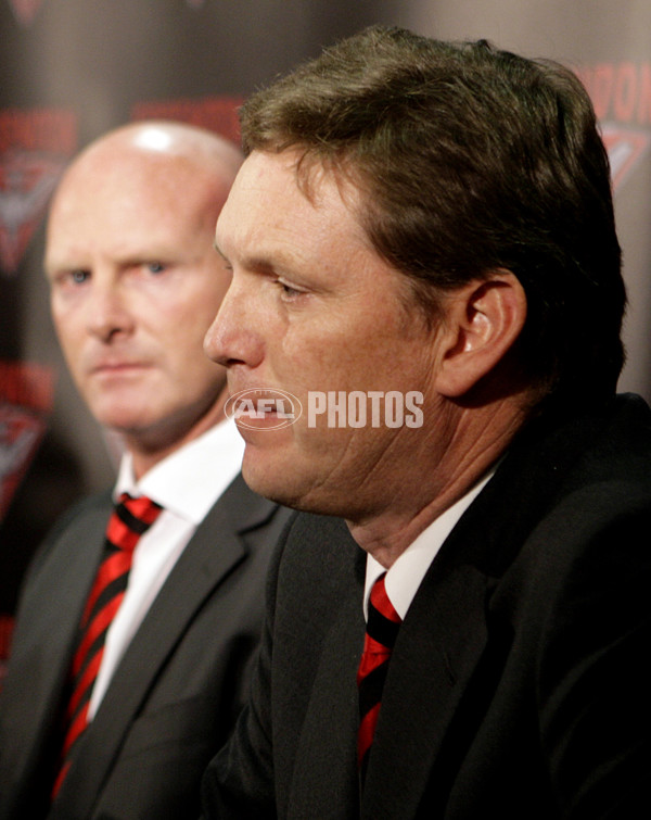 AFL 2011 Media - Essendon Presser 080911 - 242657