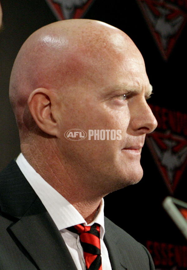 AFL 2011 Media - Essendon Presser 080911 - 242653
