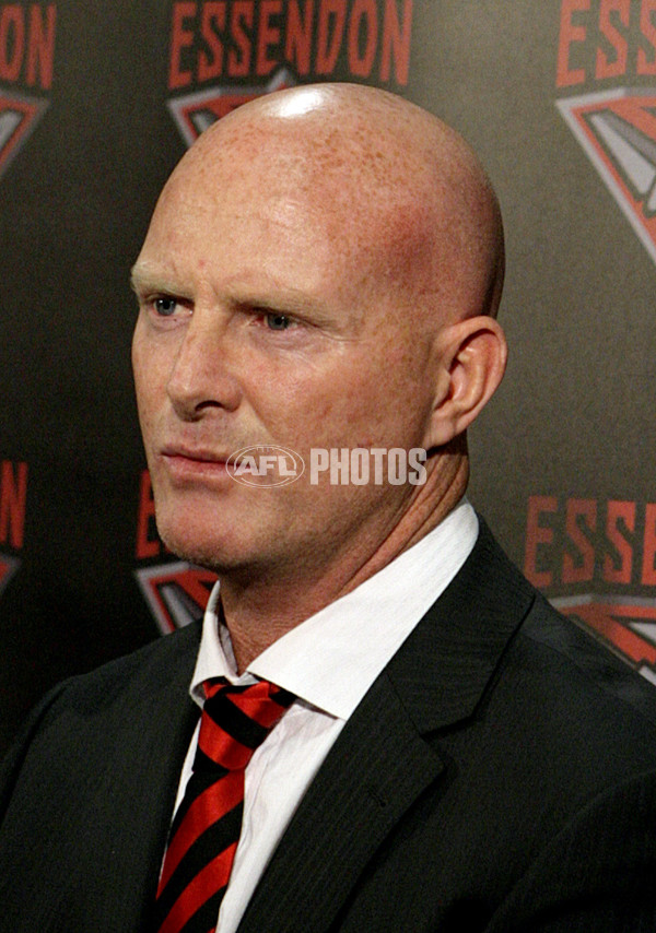 AFL 2011 Media - Essendon Presser 080911 - 242658