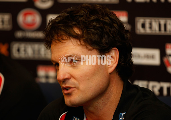 AFL 2011 Media - St Kilda Announces Senior Coach - 245529