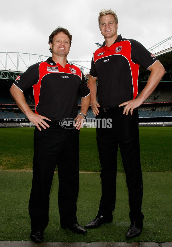 AFL 2011 Media - St Kilda Announces Senior Coach - 245534