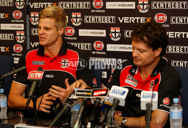 AFL 2011 Media - St Kilda Announces Senior Coach - 245532