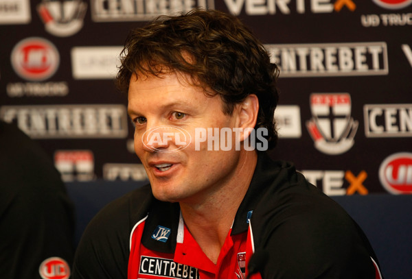 AFL 2011 Media - St Kilda Announces Senior Coach - 245528