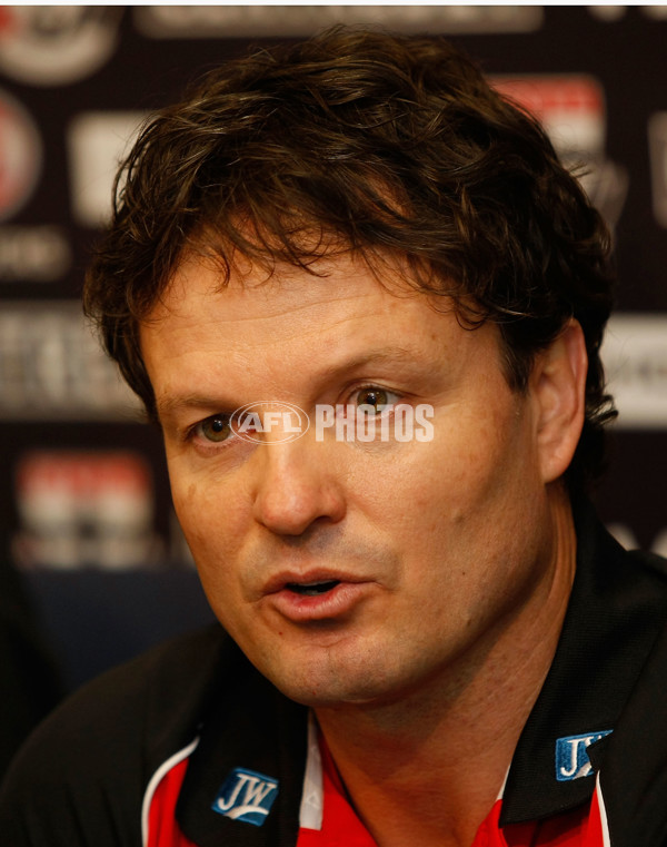 AFL 2011 Media - St Kilda Announces Senior Coach - 245530