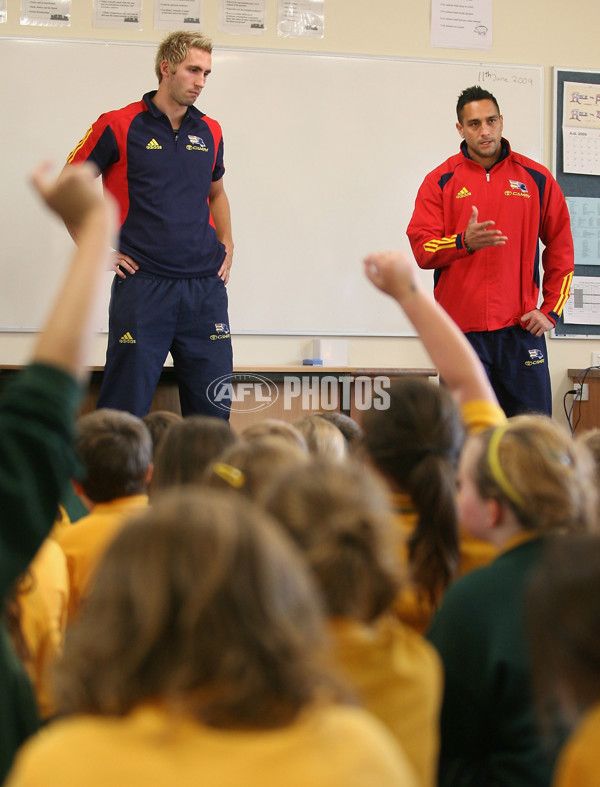 AFL 2009 Media - Adelaide Community Camp 150609 - 184368