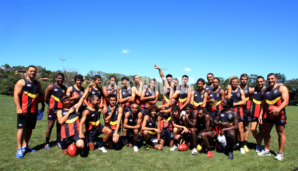 AFL 2011 Media - Flying Boomerangs Squad Training - A-34566919