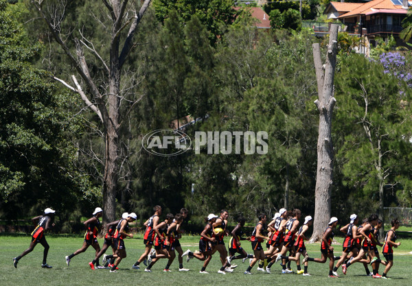 AFL 2011 Media - Flying Boomerangs Squad Training - A-34566921
