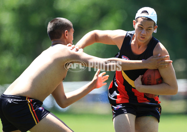 AFL 2011 Media - Flying Boomerangs Squad Training - A-34566931