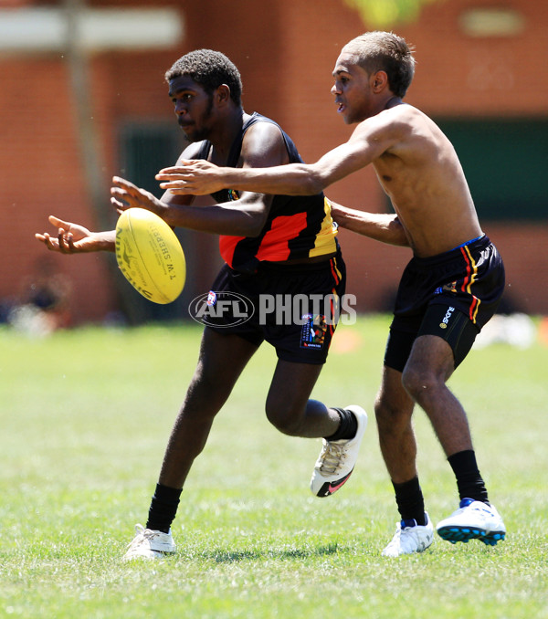AFL 2011 Media - Flying Boomerangs Squad Training - A-34568025