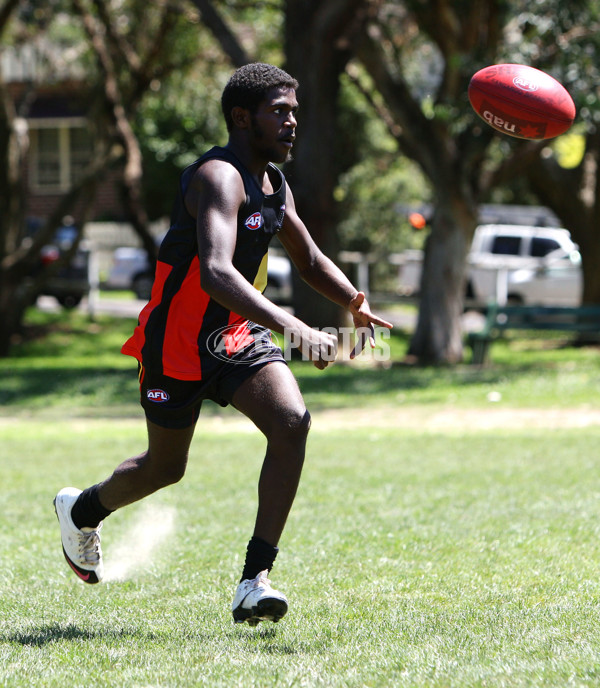 AFL 2011 Media - Flying Boomerangs Squad Training - A-34568026