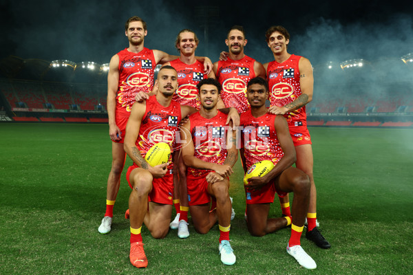 AFL 2023 Media - Gold Coast Indigenous Guernsey - A-34623746