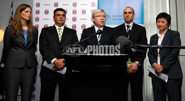 AFL 2009 Media - Green Round Launch 110809 - 190762