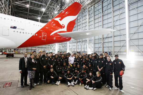 AFL 2010 Media - AFL Qantas Kickstart Camp 170810 - 215590