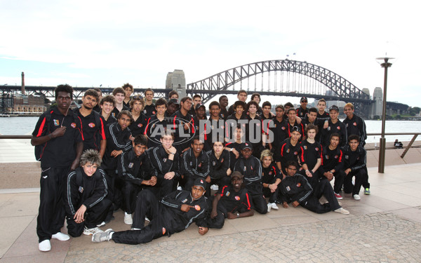AFL 2010 Media - AFL Qantas Kickstart Camp 180810 - 215650