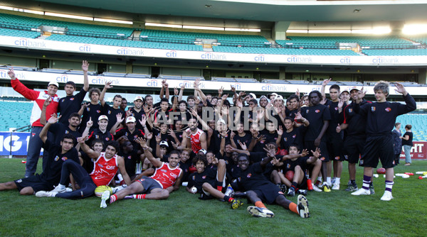 AFL 2010 Media - AFL Qantas Kickstart Camp 190810 - 215658