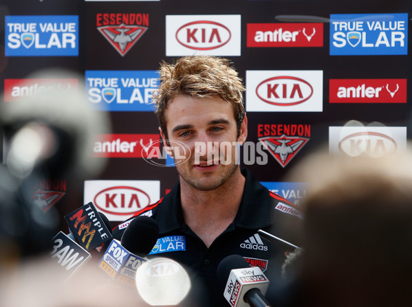 AFL 2012 Media - Jobe Watson Press Conference - 270999
