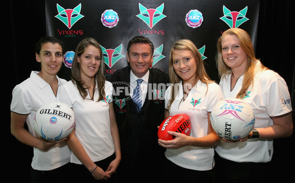 AFL Media - Collingwood/Vixens Announcement 121207 - 20596