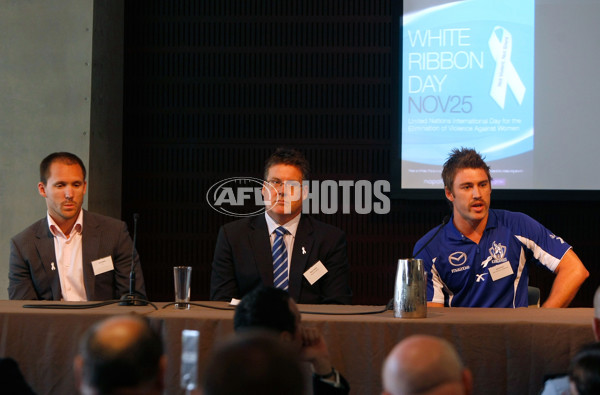 AFL 2010 Media - 2010 White Ribbon Breakfast - 220758