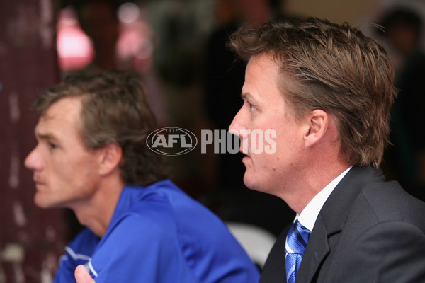 AFL 2008 Media - Kangaroos sponsor announcement 050208 - 47676