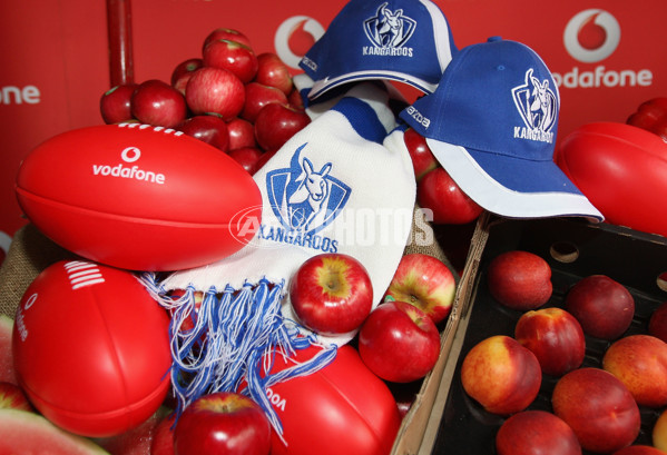 AFL 2008 Media - Kangaroos sponsor announcement 050208 - 47667