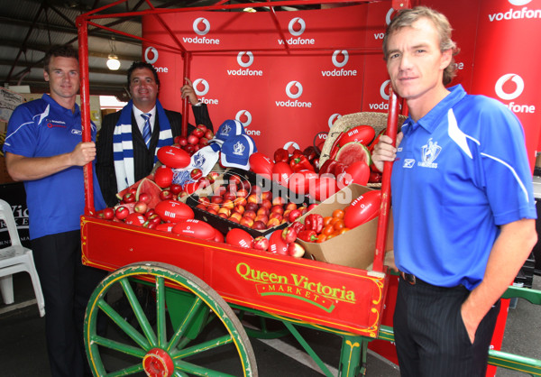 AFL 2008 Media - Kangaroos sponsor announcement 050208 - 47665