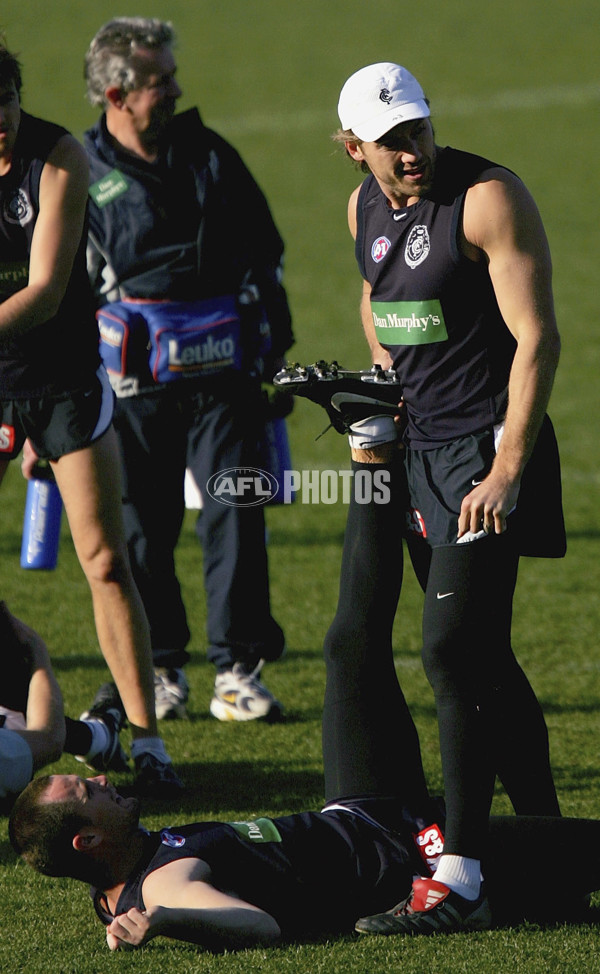 AFL 2005 Media - Carlton Training 290605 - 49711
