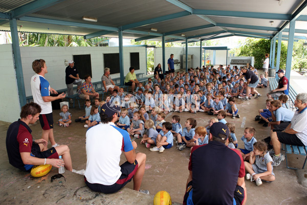 AFL 2008 Media - Brisbane Lions Community  Camp 080208 - 54141