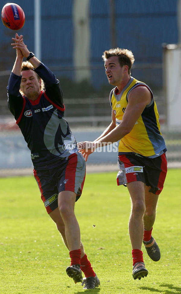 AFL 2004 Media - Melbourne Training 070704 - A-37034474