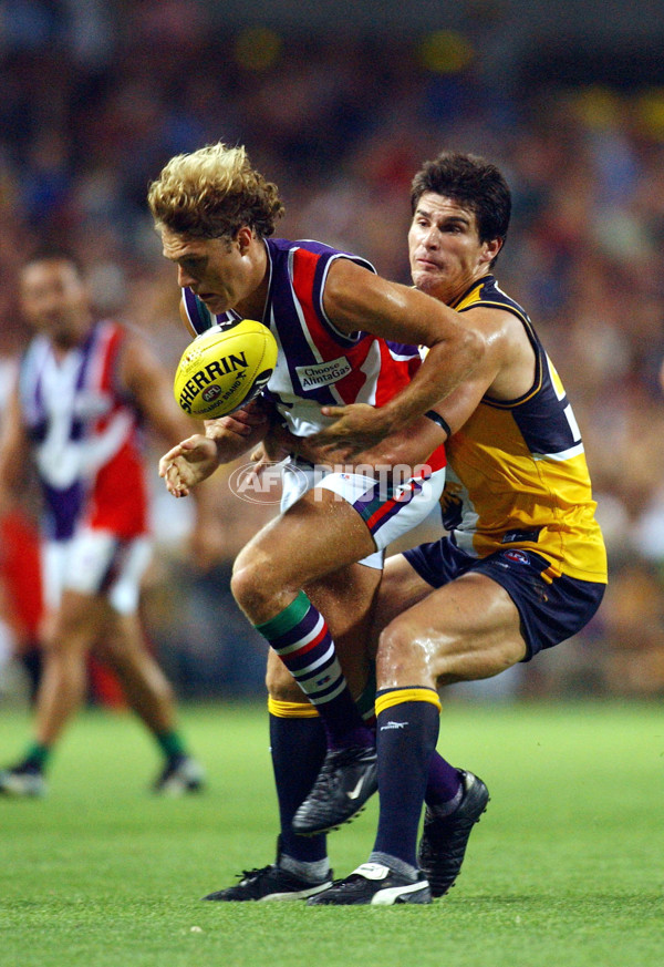 AFL 2003 Wizard Cup Rd 1 - Fremantle v West Coast - 123739