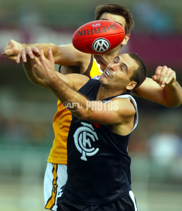 AFL 2002 Practice Match - Carlton v Hawthorn - 131482