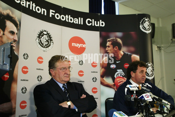 AFL 2002 Media - Carlton Press Conference 120902 - 131479