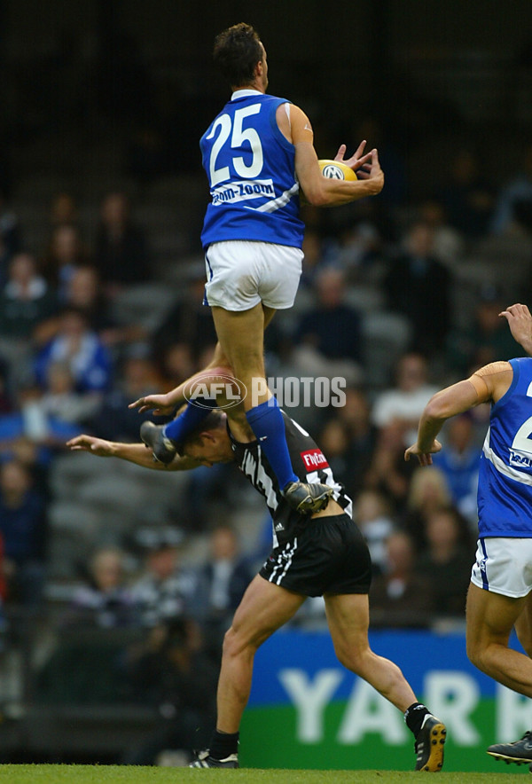 AFL 2002 Wizard Cup Match - Kangaroos v Collingwood - 133636