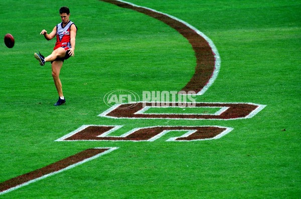 AFL 2001 Media - Melbourne Training 290301 - 149649