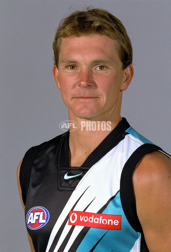 AFL 2001 Media - Port Adelaide Team Portraits - 166900