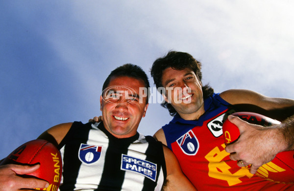 AFL Media - 1994 Tony Shaw Paul Roos Photo Feature - 22515