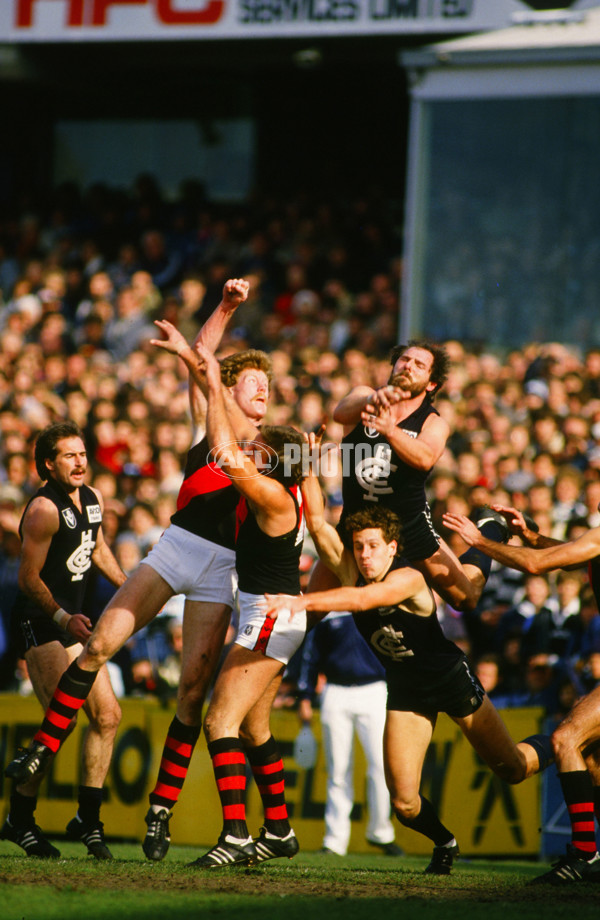 VFL 1986 - Essendon v Carlton - 27274