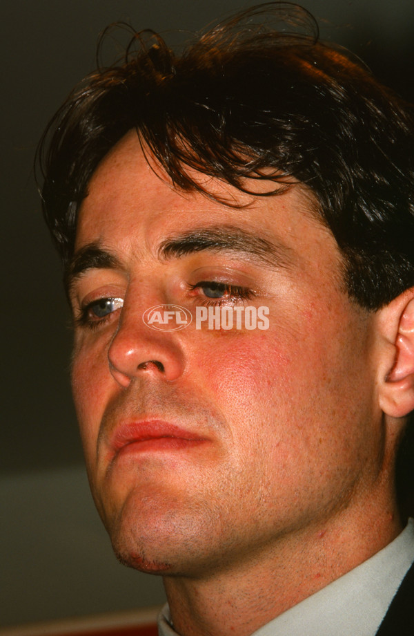AFL Media - 1997 Justin Charles Drug Test Press Conference - 29140