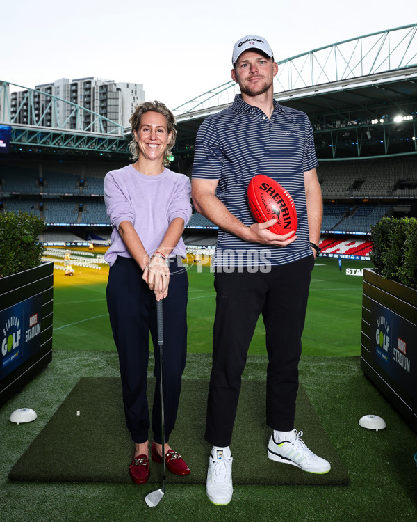 AFL 2023 Media - Stadium Golf - A-40005067