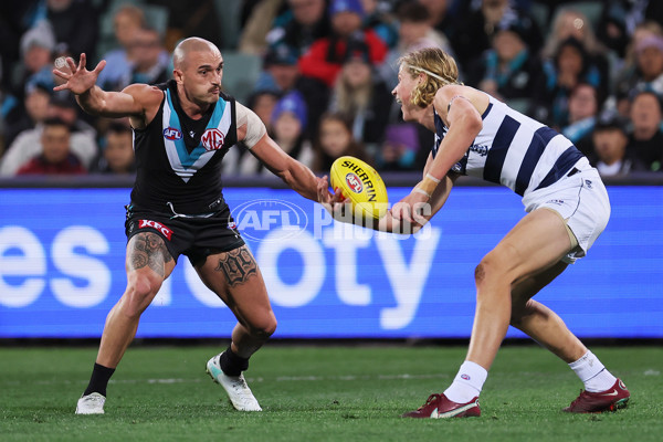 AFL 2023 Round 14 - Port Adelaide v Geelong - A-40023817
